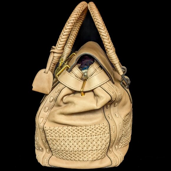 GUCCI Limited Edition Handmade Natural Leather Bag Large - UNICORN ALERT! - Picture 5 of 15
